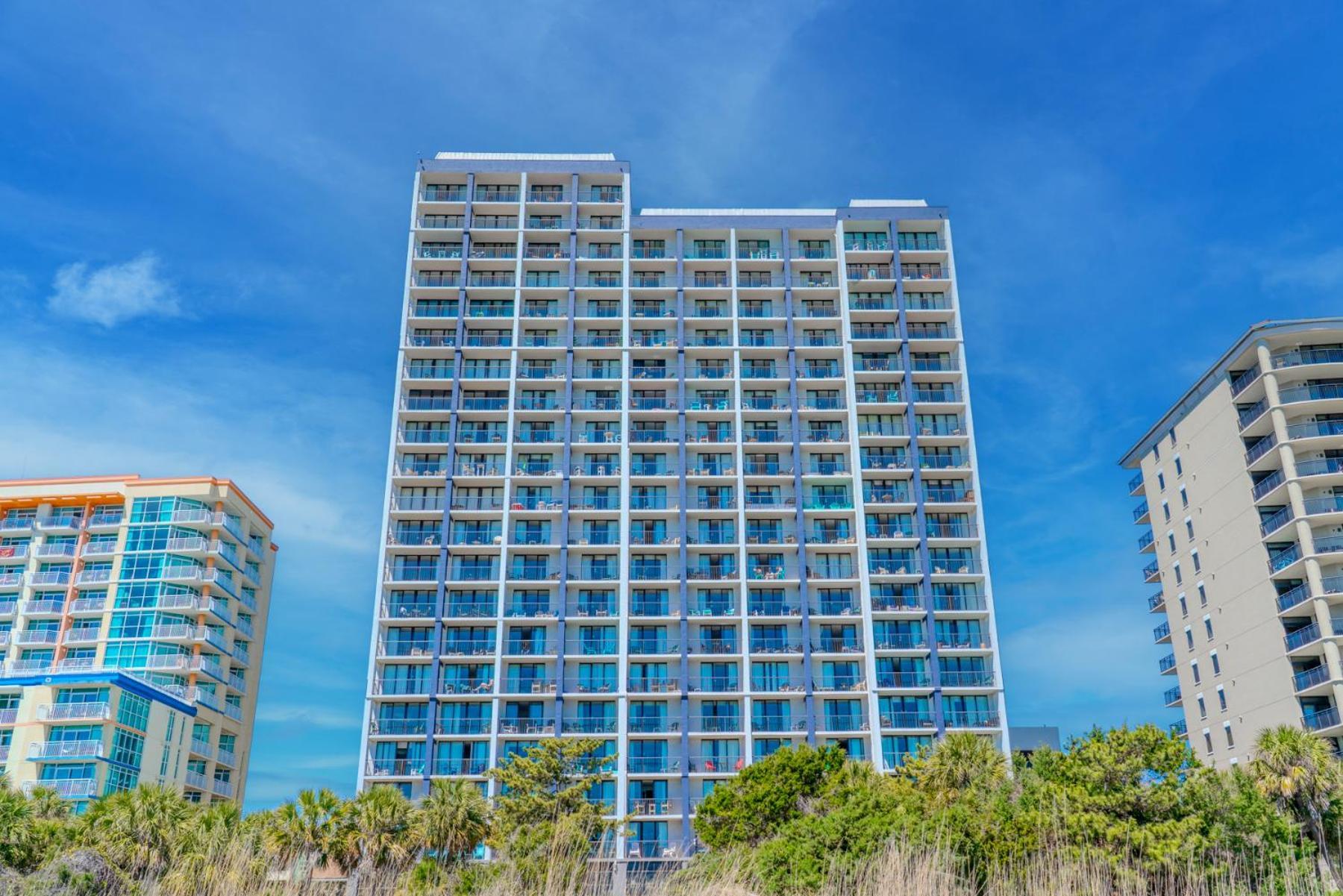 Beach Colony Resort Unit 1405 - Beautiful Oceanfront Condo - 1 Bedroom, 1 Bath - Perfect For 6! 默特尔比奇 外观 照片